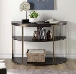 Black Modern Console Table