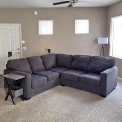 Dark Gray Lucina 2pc Sectional Sofa from Ashley Furniture