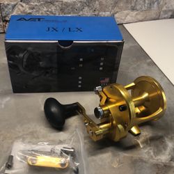 AVET LX 6/3 TWO SPEED "GOLD" "BIG GAME" Fishing Reel-NEW with Box!! 
