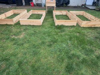 Cedar Garden Box Frames 
