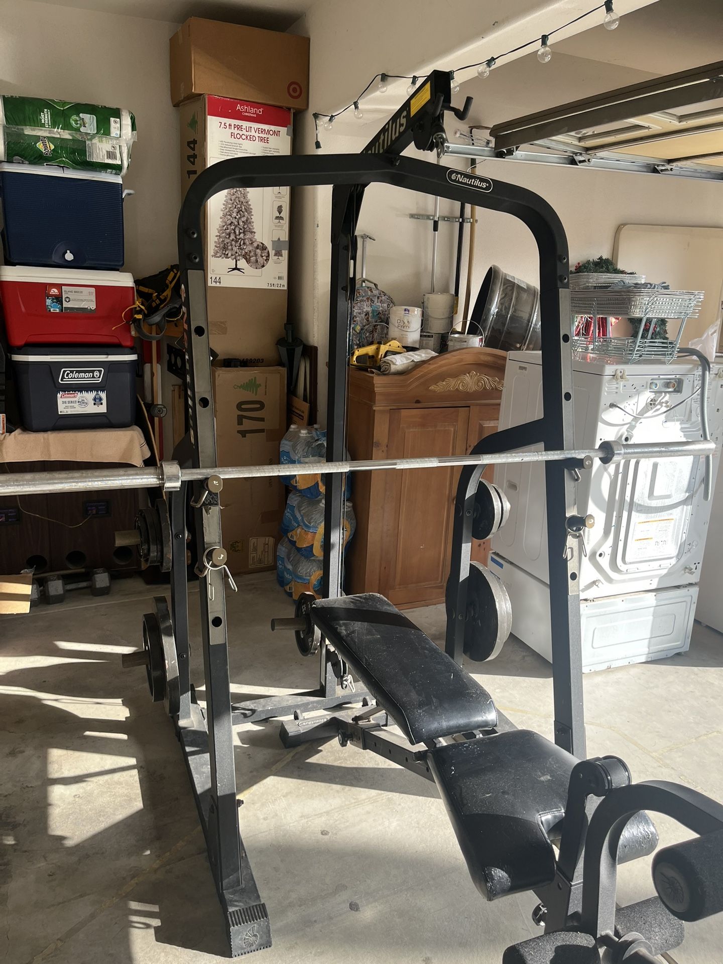 Nautilus Workout Bench