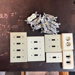 FREE Switches, Receptacles and Faceplates (Ivory)