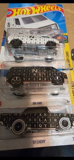 Hot wheels 1 Great car and 2 Vans