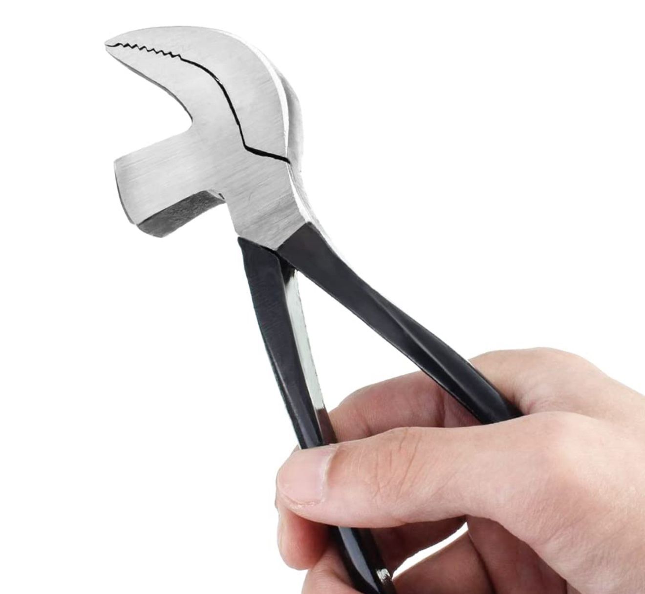 Steel Leathercraft Cobbler Pliers Pincers with Hammer