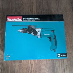 *BRAND NEW* Makita 6.6 Amp 1/2 in. Corded Variable Speed Hammer Drill Torque Limiter Handle w/ Case