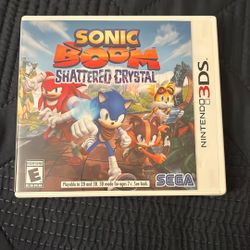 Sonic Boom Shattered Crystal