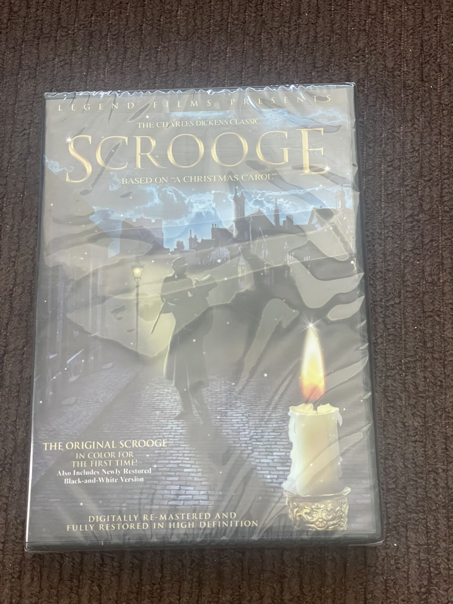 Original Scrooge  DVD (1935) in color  sealed