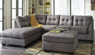 Ashley Furniture Sectional with Ottoman