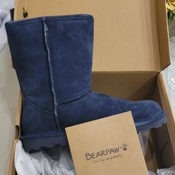 Bearpaw Elle Short Navy Blue Unisex Boot