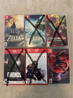 Switch And Switch 2 Games $35-$20