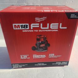 Milwaukee M18 Fuel 18-volt Brushless 1/2 In. Router(tool Only)
