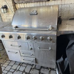 NXR 7 BURNER STAINLESS STEEL GAS GRILL 