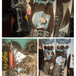 Alot  Of Synthetic Braiding Hair 