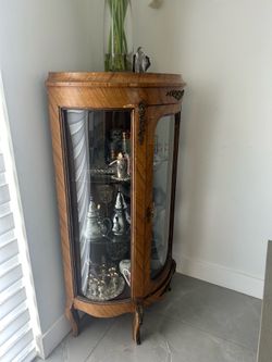 Small old  pantry  and a living room table
