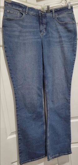 NWT Lee Women's Plus Bootcut Jean Mid Rise Size 20W Long