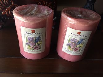 Home interiors velas rosas