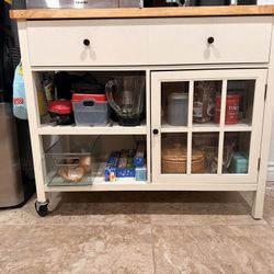 Kitchen Island Cart (white)