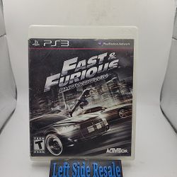 Fast & Furious : Showdown ( Sony PlayStation 3 , PS3 2013 )