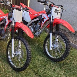 2021 Honda Dirt Bikes (CRF125F & CRF125FB Big Wheel)