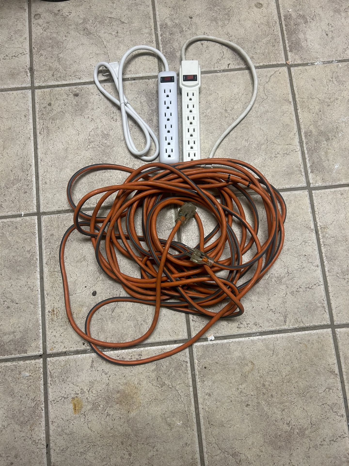 Multiple Outlet Power Strips. 
