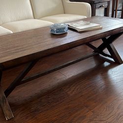 60” Coffee Table Oak Color
