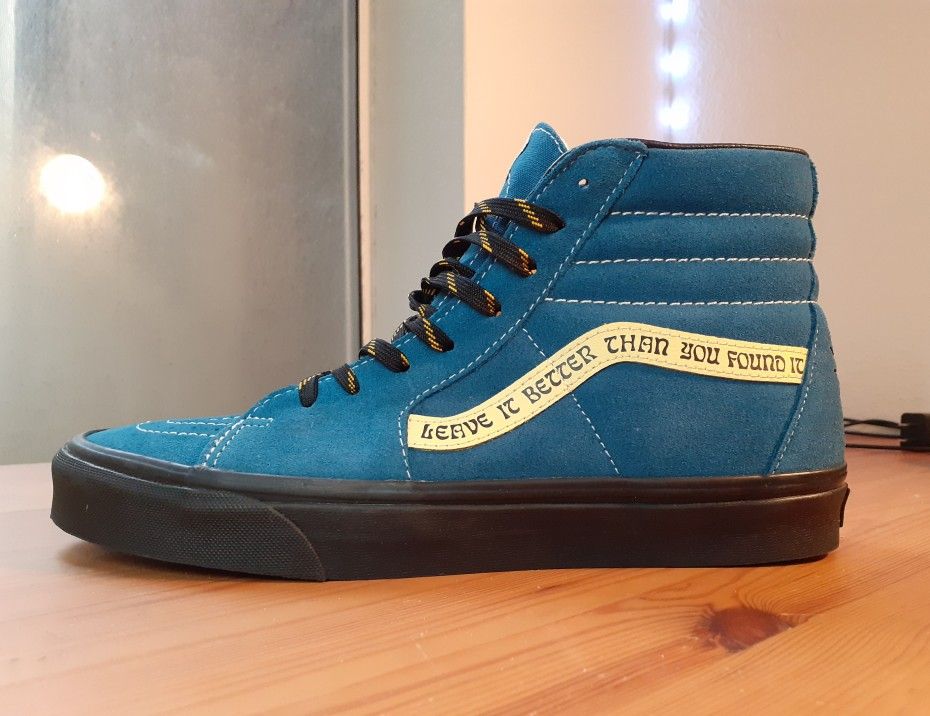 VANS Parks Project x Sk8-Hi 'Leave It Better Than You Found It' W10.5 M9