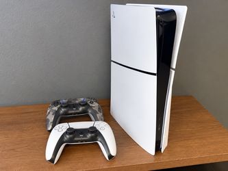 Sony PS5 Slim Digital Edition + 2 Controllers | Excellent Condition