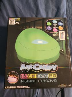 Air Candy Illuminated Inflatable LED BlowChair With Remote