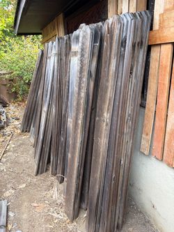 6 feet tall 6 inches wide Fence Boards Lot