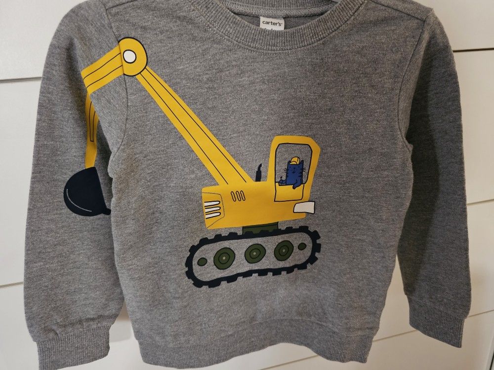 Carters Fleece Lined Sweatshirt - 4t