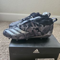 Adidas x Bape Adizero Camo Football Cleats Size 8.5 Bape EE7074 NWB