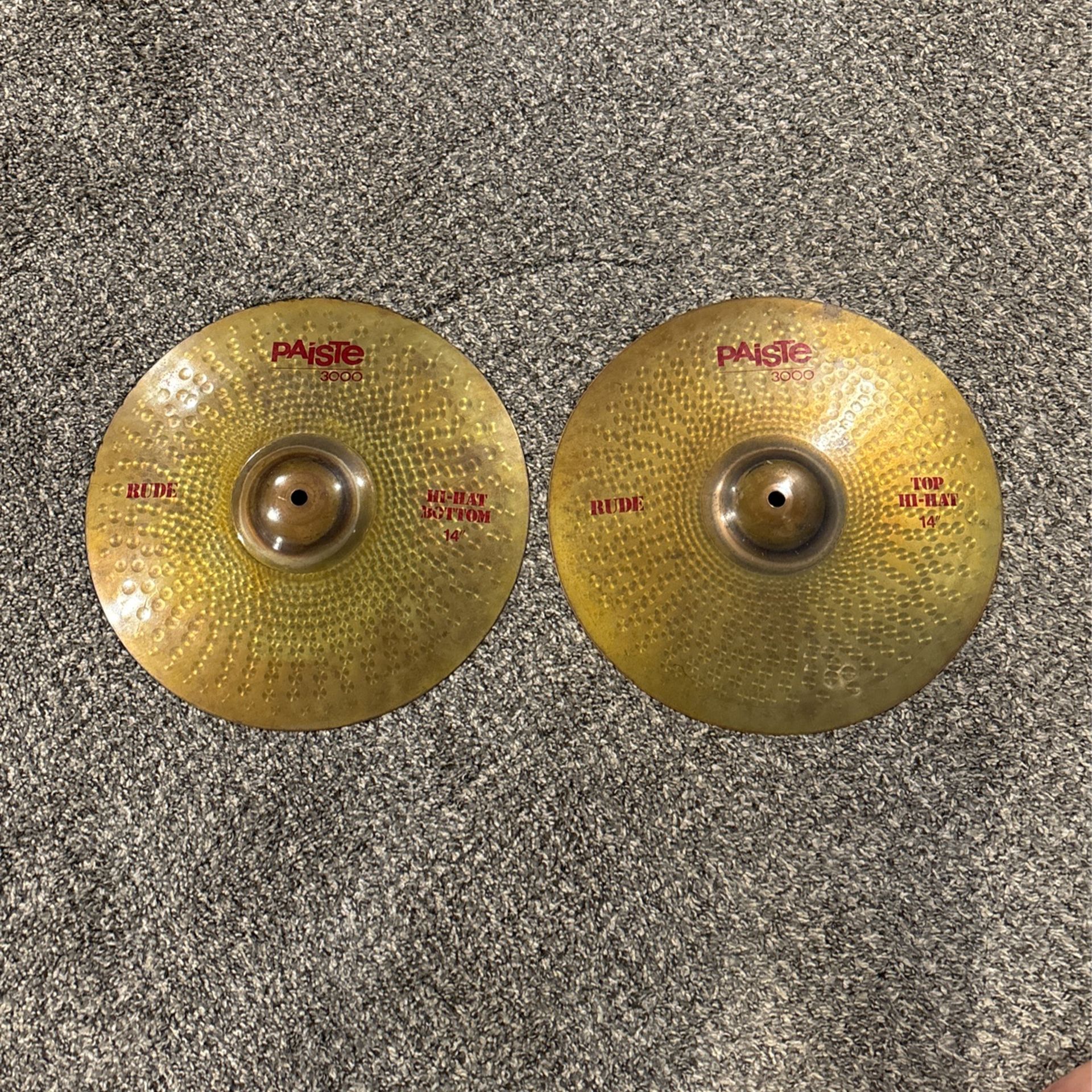 Paiste Rude 14 Inch Hi Hats