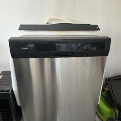 Whirlpool dishwasher & over The Top Microwave Oven