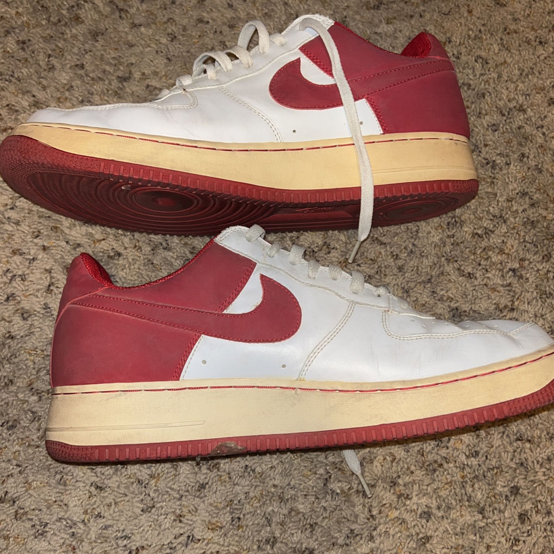 Nike Air Force 1 '82 Red And White for Sale in Glendale, AZ - OfferUp