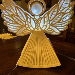 Handmade Lighted Paper Angel