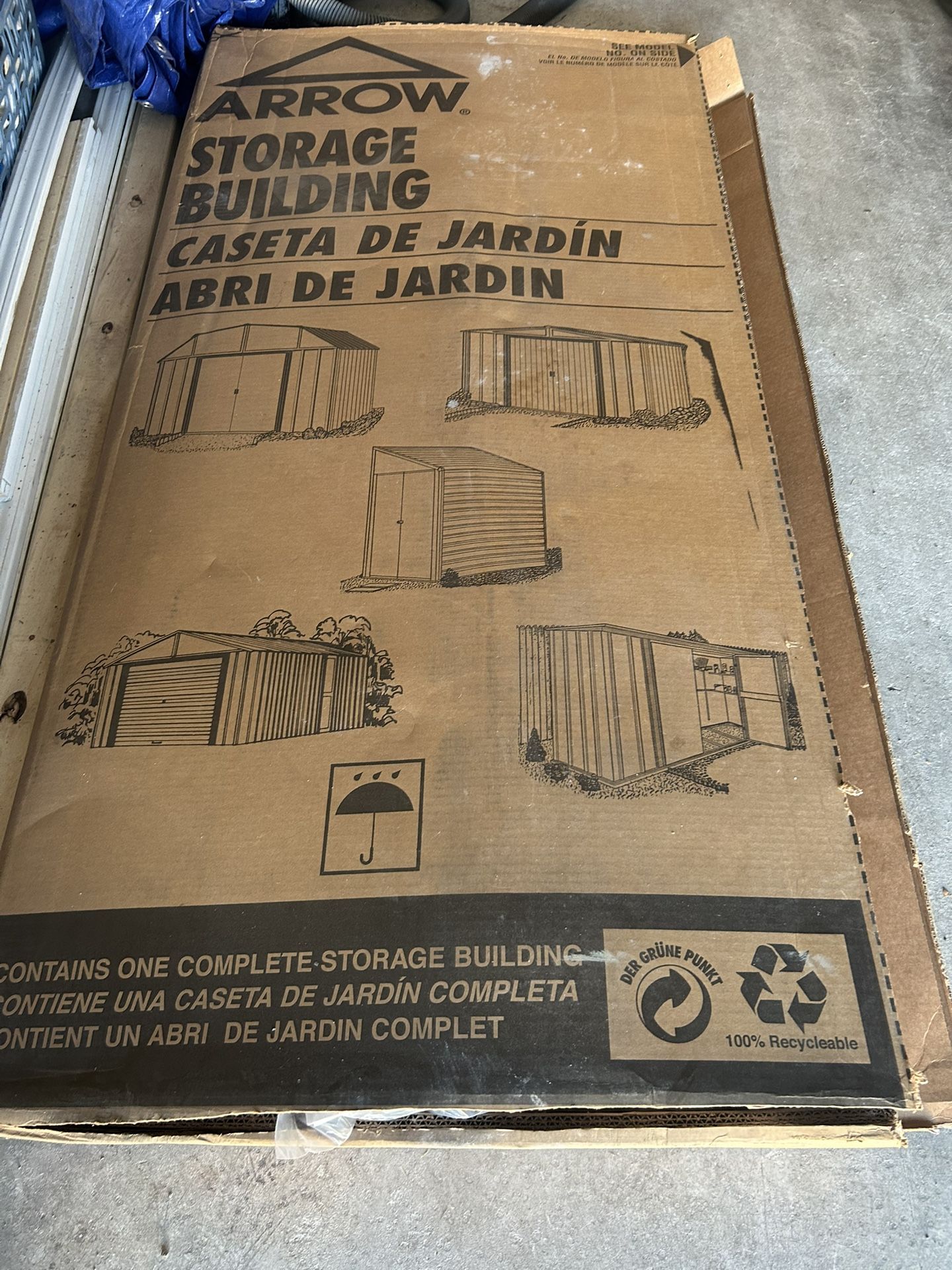 NEW Arrow STORAGE SHED 8x10. ASKING ONLY ($350.00)