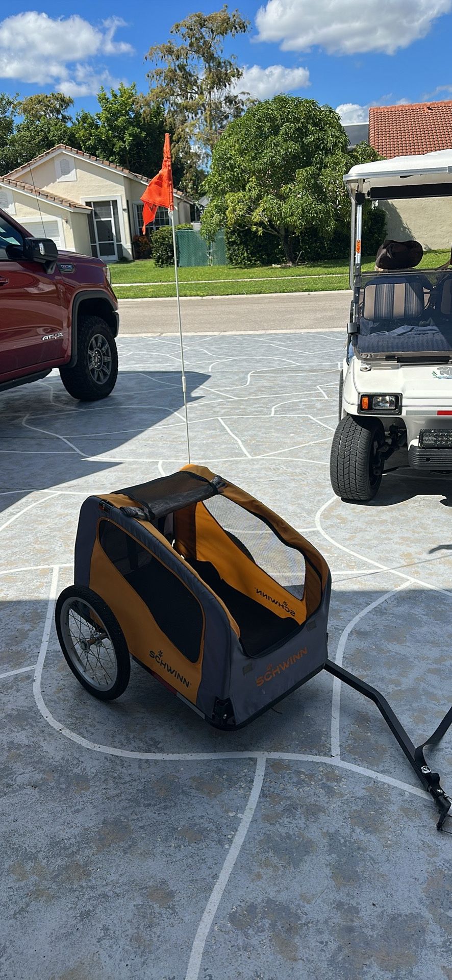 Bike Trailer For Dogs Or Other Pets