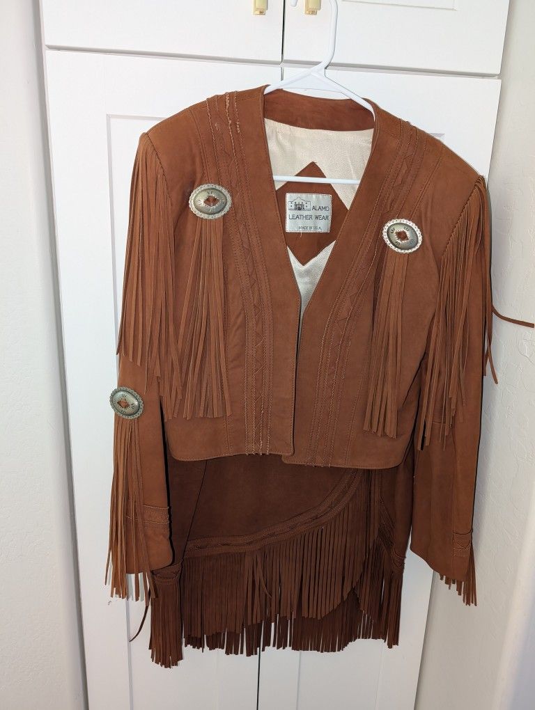 Western Jacket And Skirt