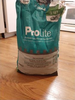 Prolite Premium thinset Mortar For Tiling
