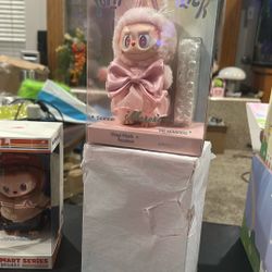 Pop Mart Pop Land Labubu Mokoko Jump Into Summer Vinyl Plush Pendant. 