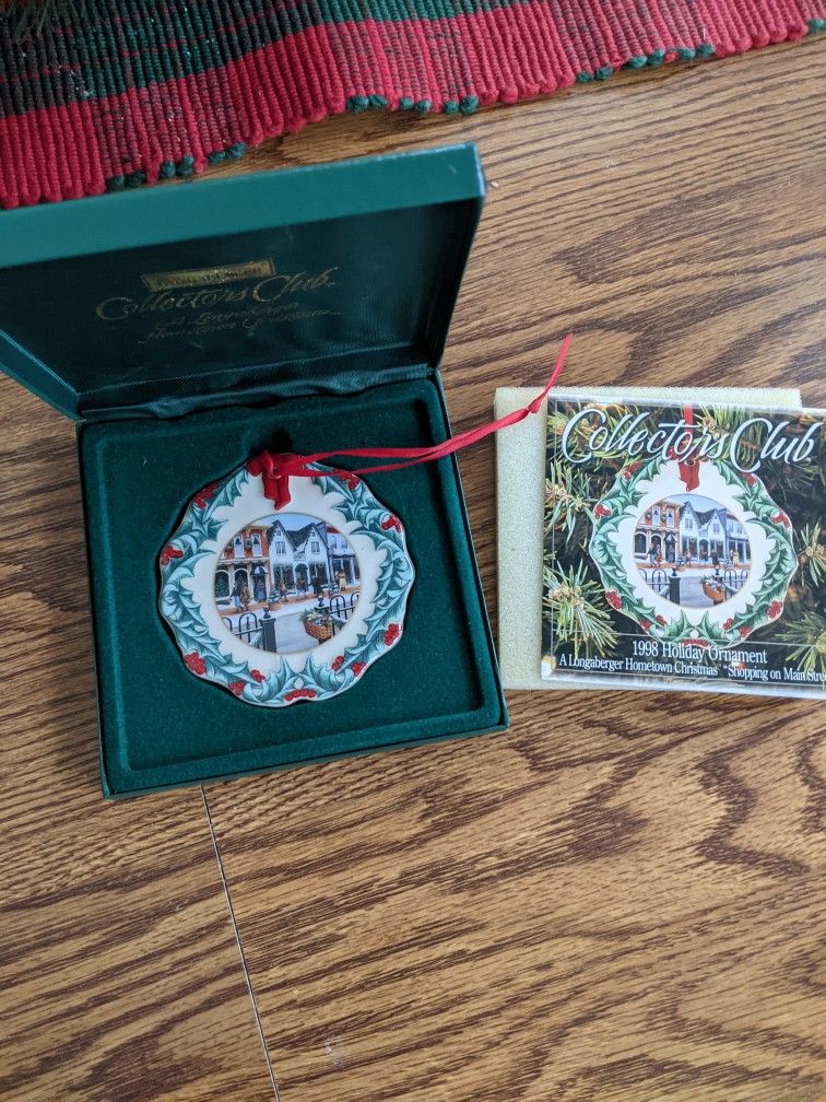 Christmas Ornaments Longaberger