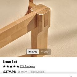 Japanese Joinery Double Bed Frame From Flexispot