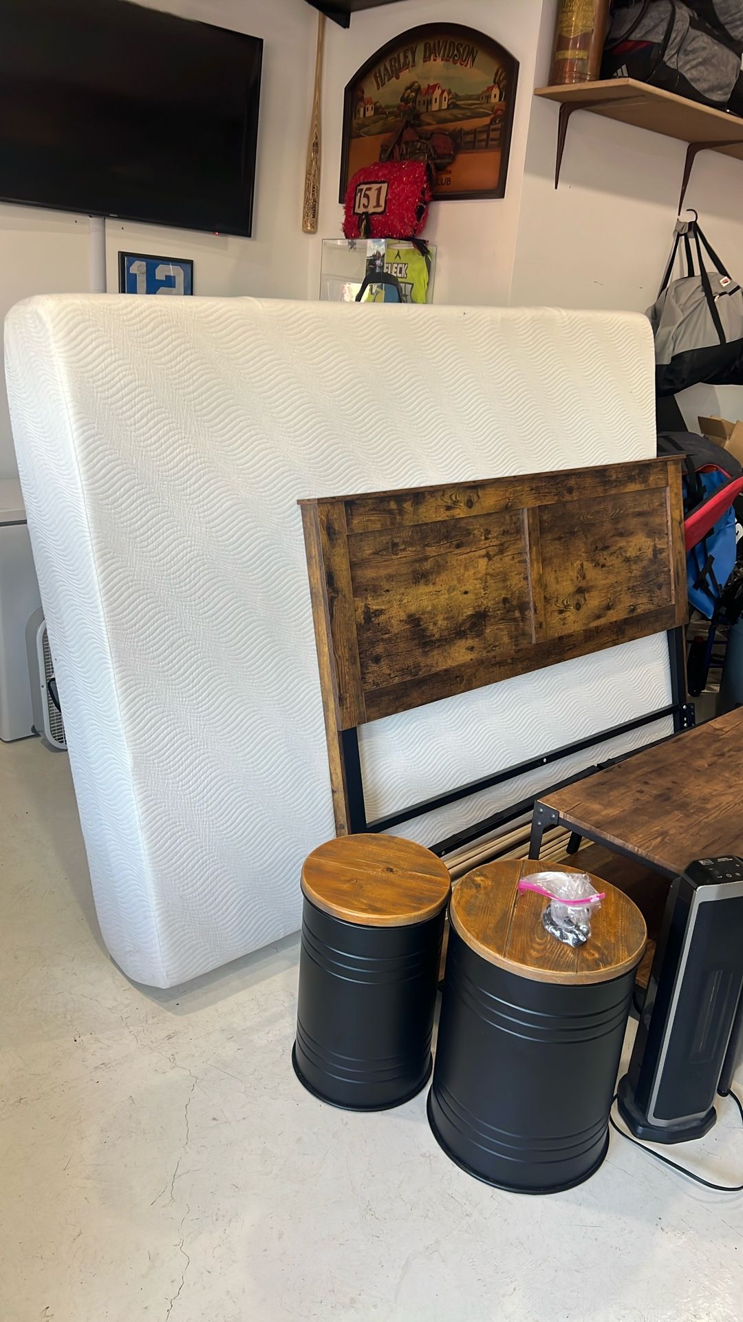 Mattress And Bed-frame