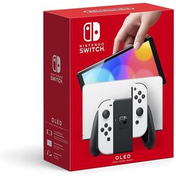 Nintendo Switch – OLED Model w/White Joy-Con 