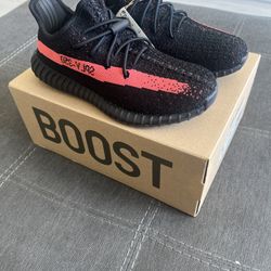 Adidas Yeezy Boost 350 V2 (Core Black Red) Sz 3 