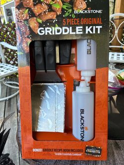 New 5 piece griddle kit