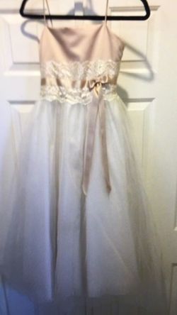 David’s Bridal flower girl dress (12)