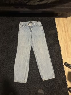 Forever 21 Straight Leg Jeans 