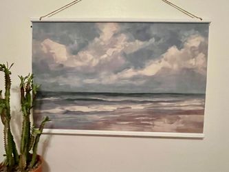 Coastal Seascape Wall Hanging Art Print