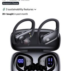 Wireless Earbuds Bluetooth Headphones Sport Earphones Over-Ear Buds